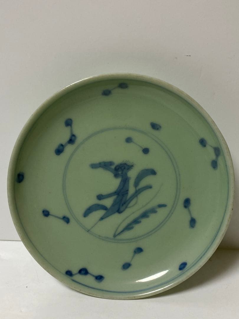 骨董品　中国磁器　大化年製　青磁 染付 コレクション