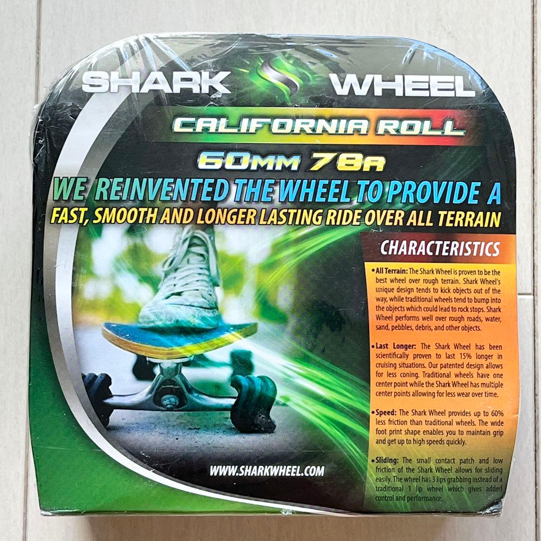 45★新品 未開封★シャークウィール 60mm 78aブラック