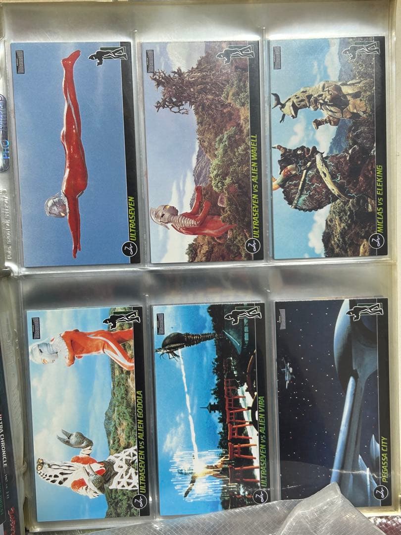 ウルトラマン貴重カード　5ファイルのみ⑧