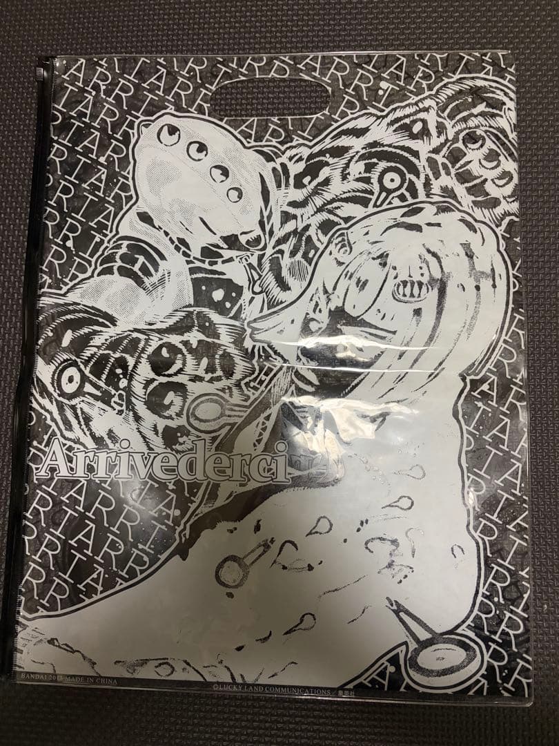 クリアファイル Rare Vintage JoJo Bucciarati Clear File