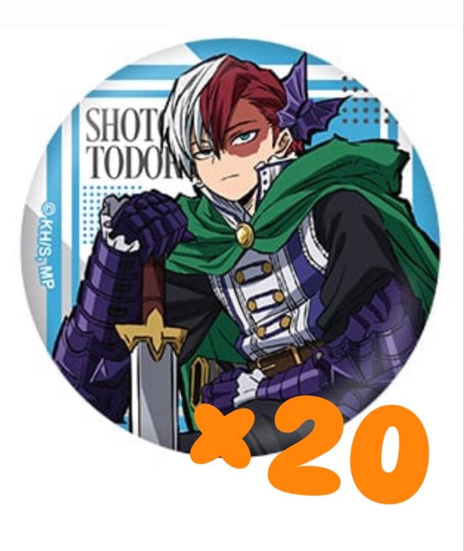 ヒロアカTOHO JF2025 十傑 盗賊 缶バッジ 轟焦凍