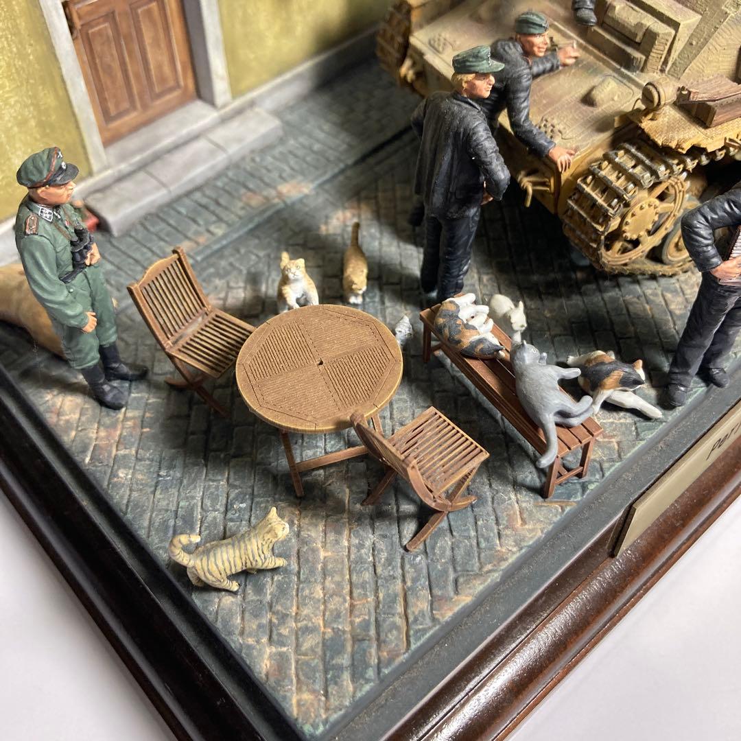戦場ディオラマ模型完成品1/35『誰も来ない演奏会』