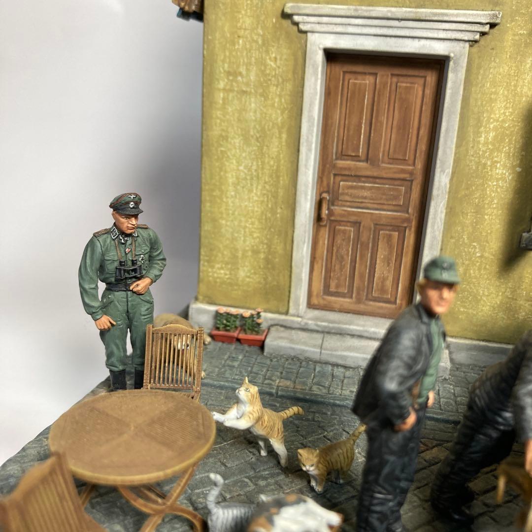 戦場ディオラマ模型完成品1/35『誰も来ない演奏会』