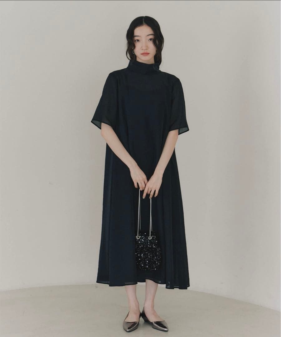 kaene テントラインシアードレス