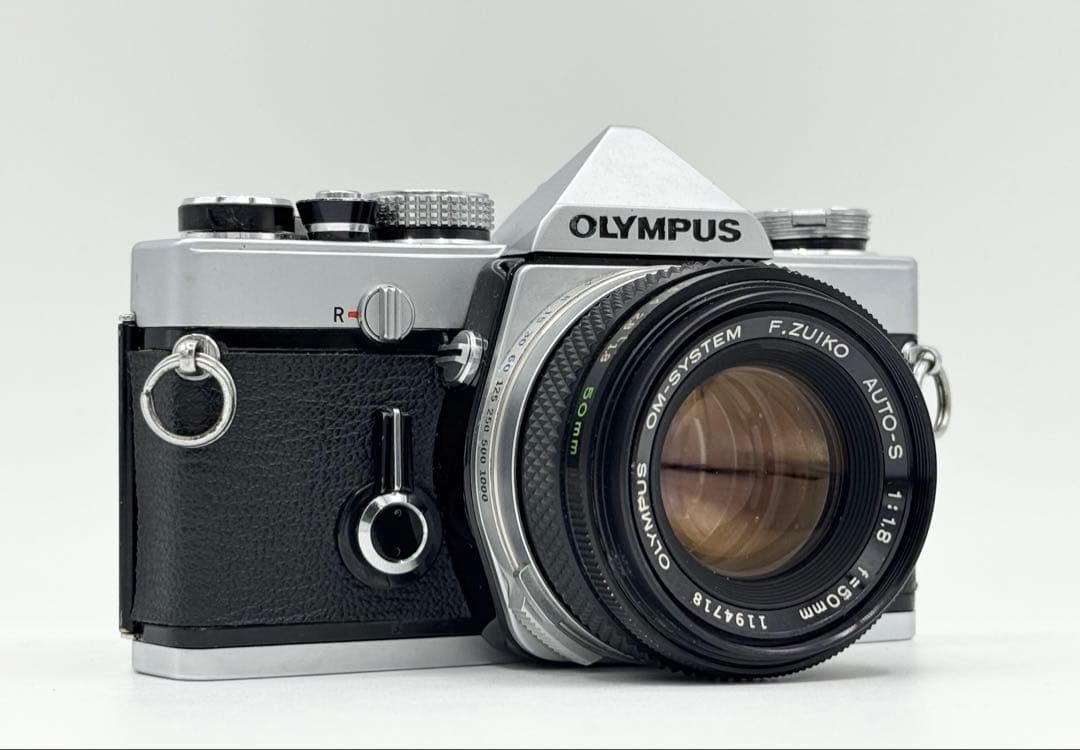 【完動品】OLYMPUS OM-1 F. ZUIKO 50mm f1.8