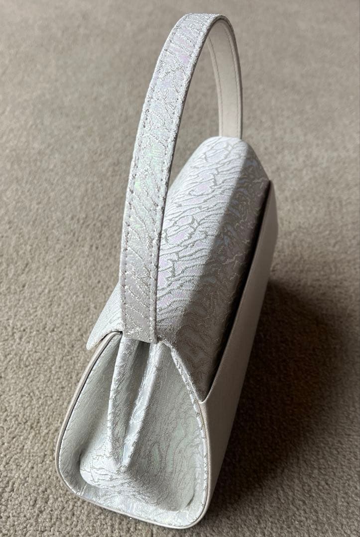 結婚式　 留袖　ローブデコルテ　バッグ　シルバー　草履L セット　※箱付き