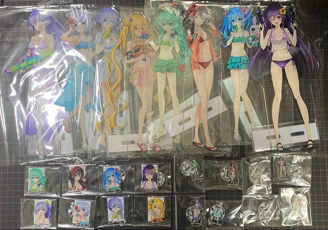 デート・ア・ライブ　一撃コレクション　ビッグアクリルスタンド＆ミニコンプリート