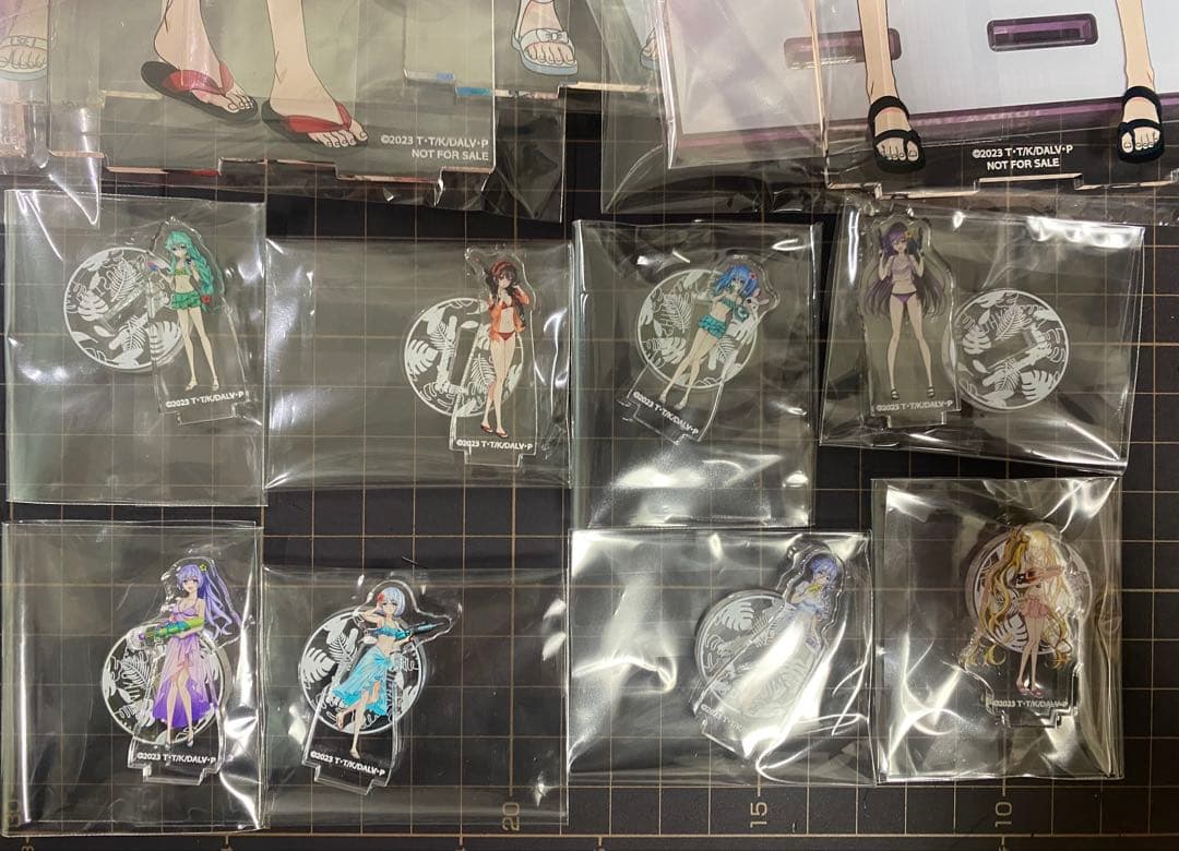 デート・ア・ライブ　一撃コレクション　ビッグアクリルスタンド＆ミニコンプリート