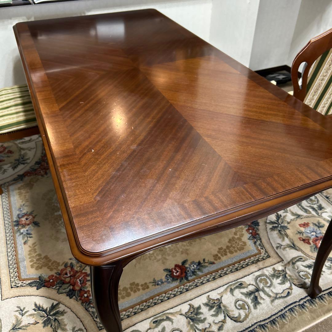 アンティーク天然木テーブル