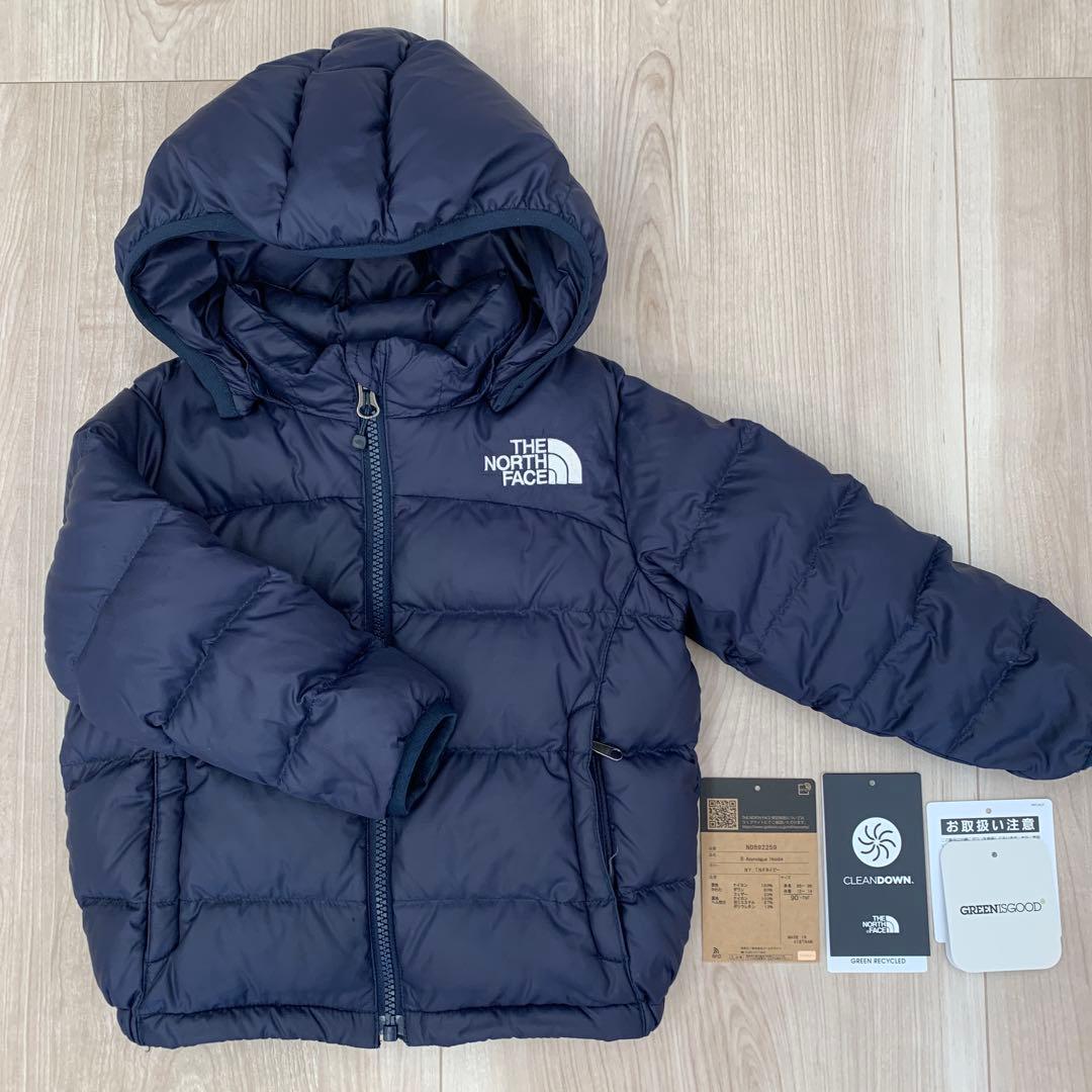 【美品】ノースフェイス ダウン アウター ジャケット コート90㎝
