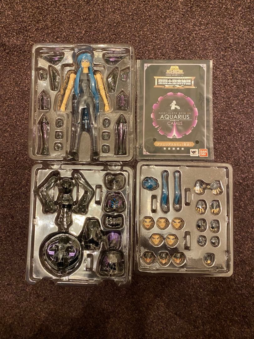 【中古】聖闘士聖衣神話EX 冥衣 ジェミニサガ アクエリアスカミュス ３体セット