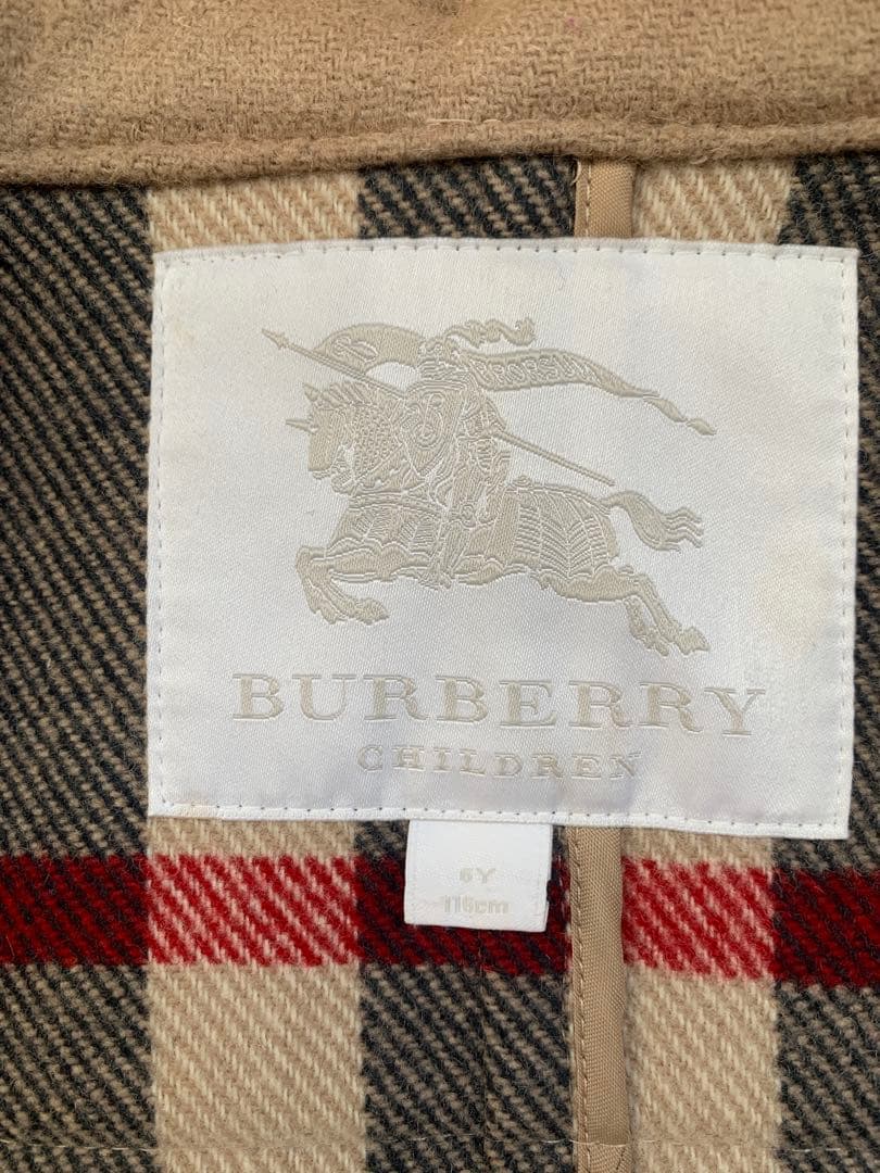 Burberry kids ウールコート110-120cm