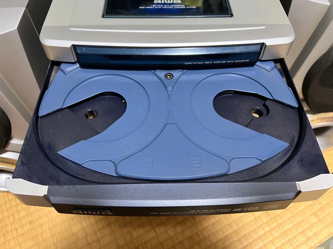 【レトロ】aiwa XR-HG5MD コンポ　リモコン付