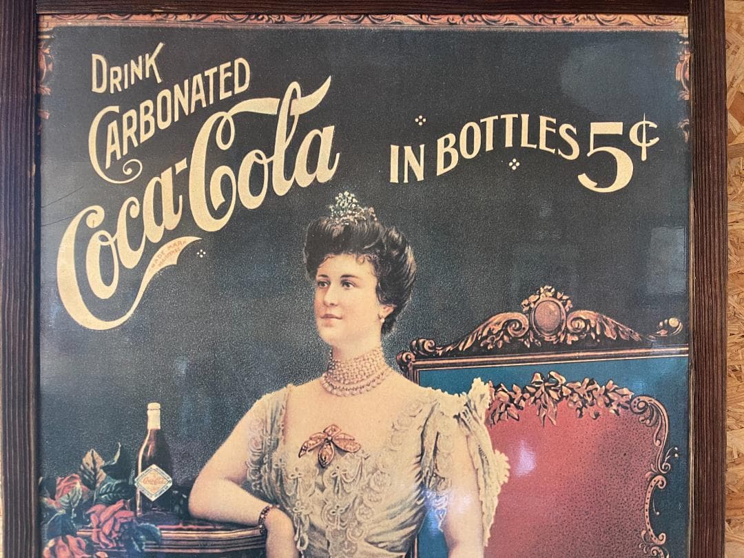 ❤️❤️❤️ ジャンクガーデンの演出用　 コカ・コーラ 看板