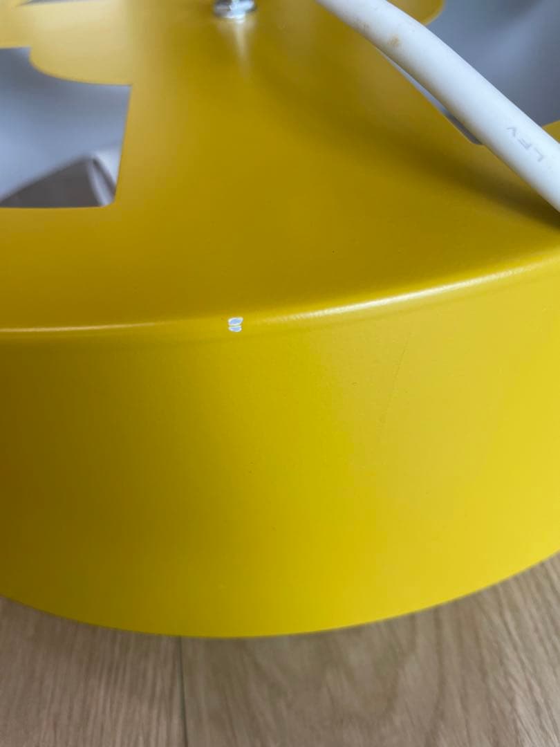 unicoシーリングライト オリカランプ 3バルブ 照明 ミモザイエロー