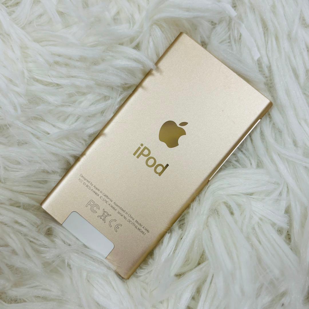 Apple iPod nano ゴールド　16GB 第7世代　本体　極美品