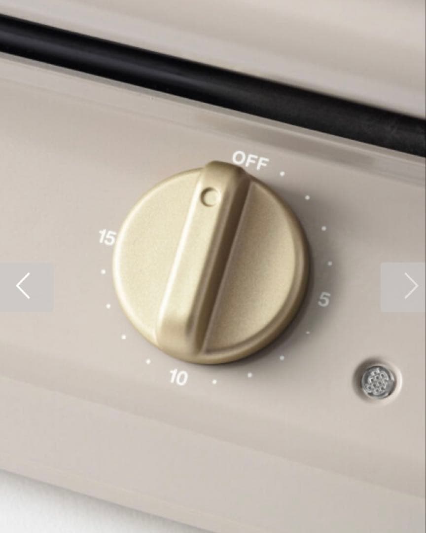 15日15時まで☪️新品　ブルーノ　グリルサンドメーカー　ダブル　グレージュ