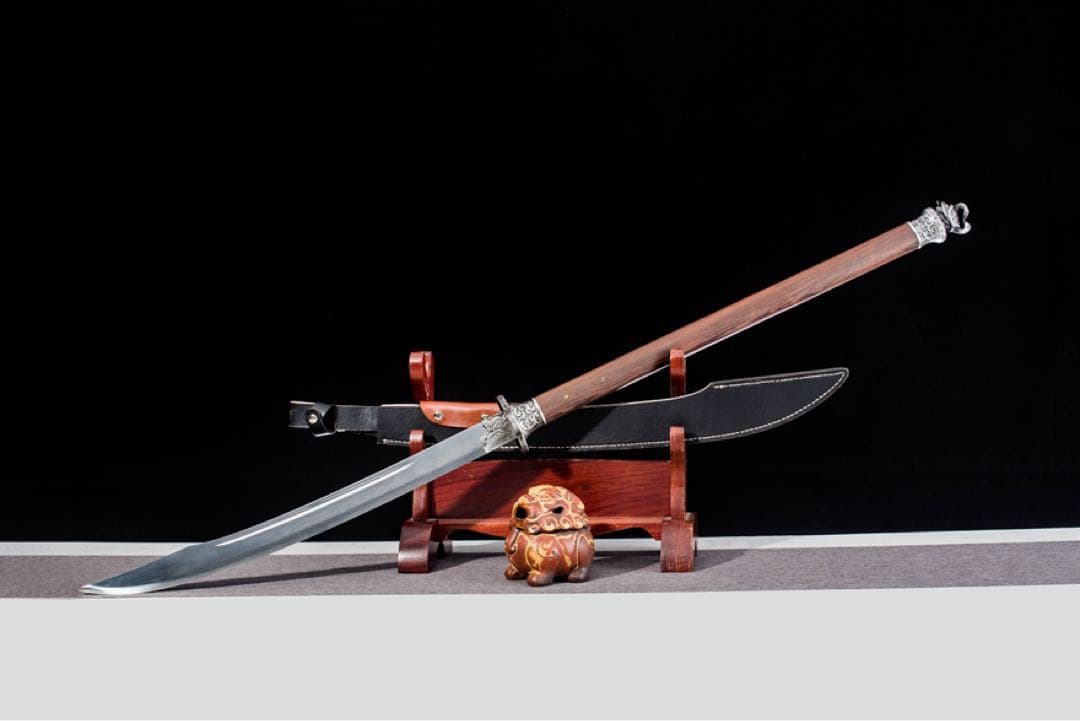 朴刀 模造刀 鑑賞用 武具 舞踊刀 古兵器