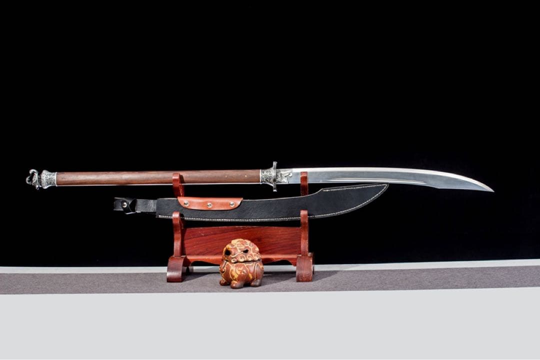 朴刀 模造刀 鑑賞用 武具 舞踊刀 古兵器