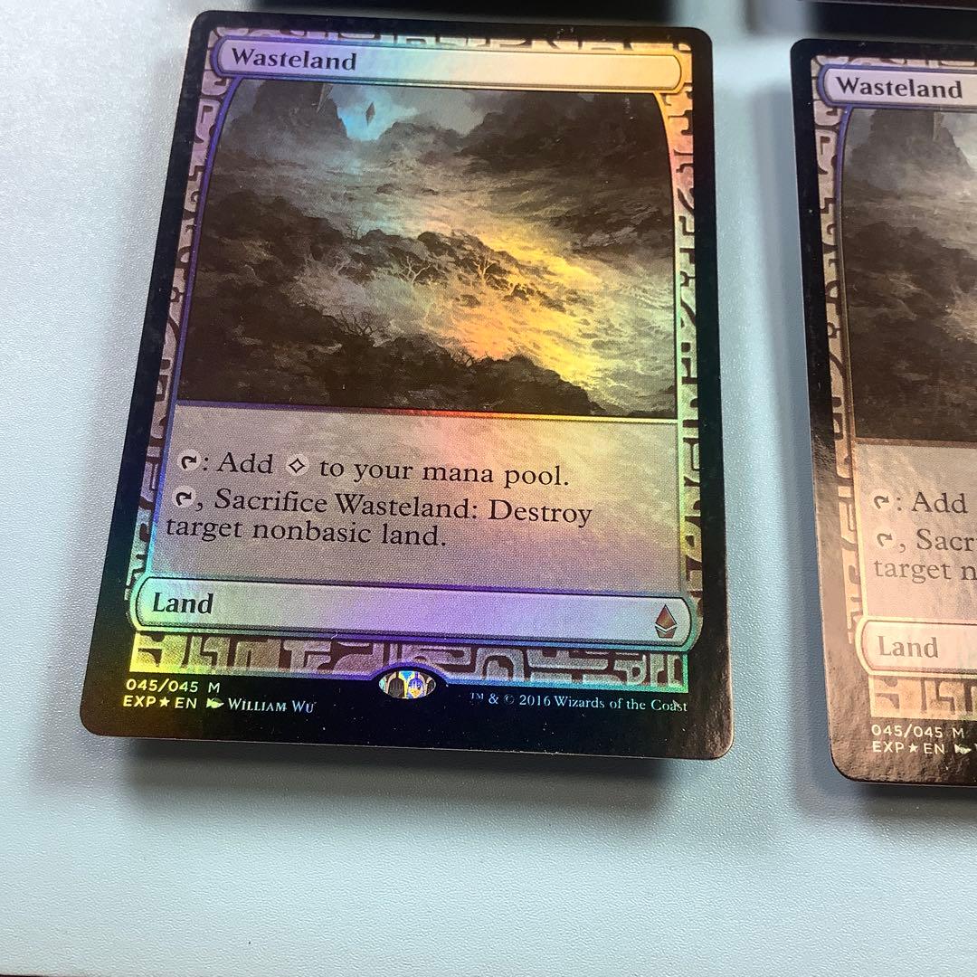 不毛の大地/Wasteland EXP英語foil4枚セット