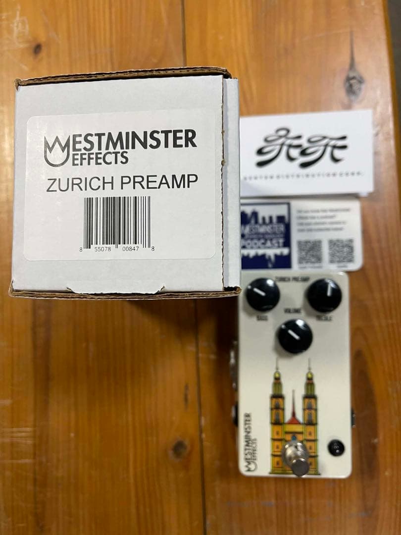 ギター Westminster Effects WE-ZP Zurich Preamp