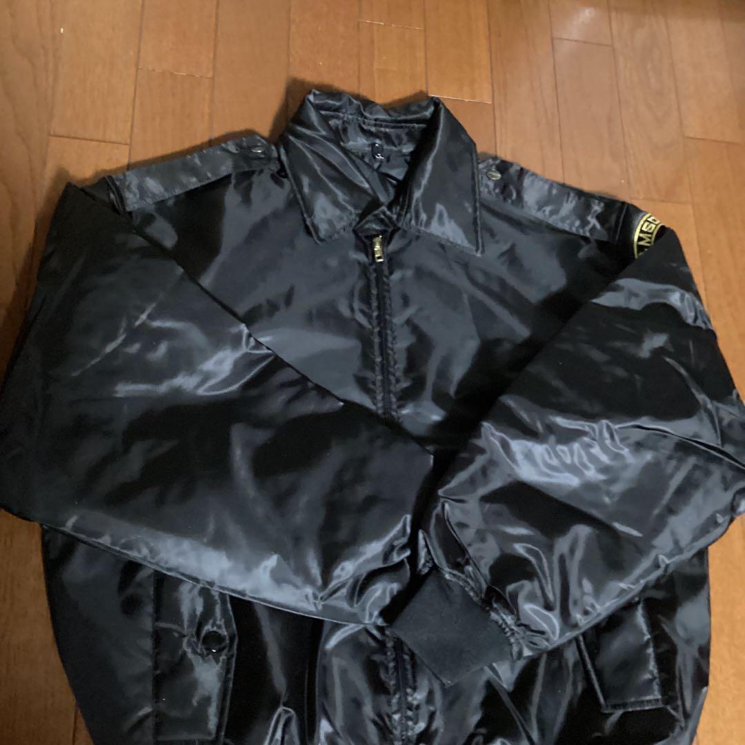 購入困難　激レア　MSDFロゴ付きブラックジャケット　新品　肩章なし　LLサイズ