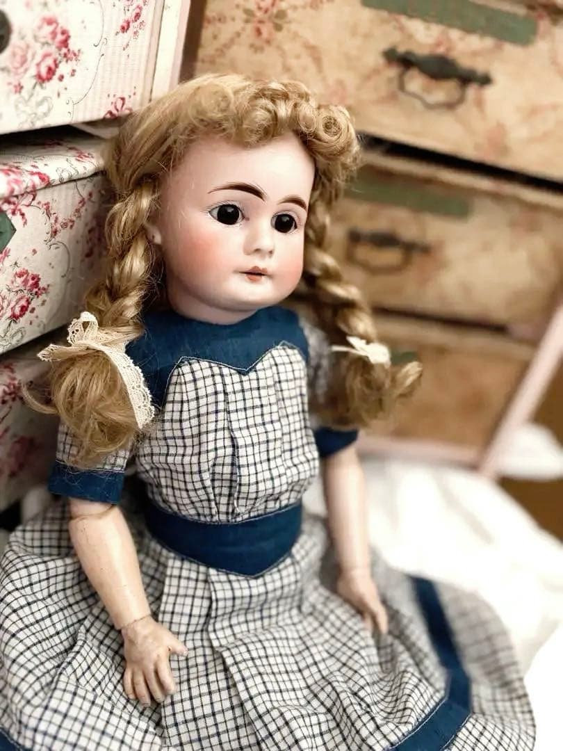 アンティーク　ビスクドール　d