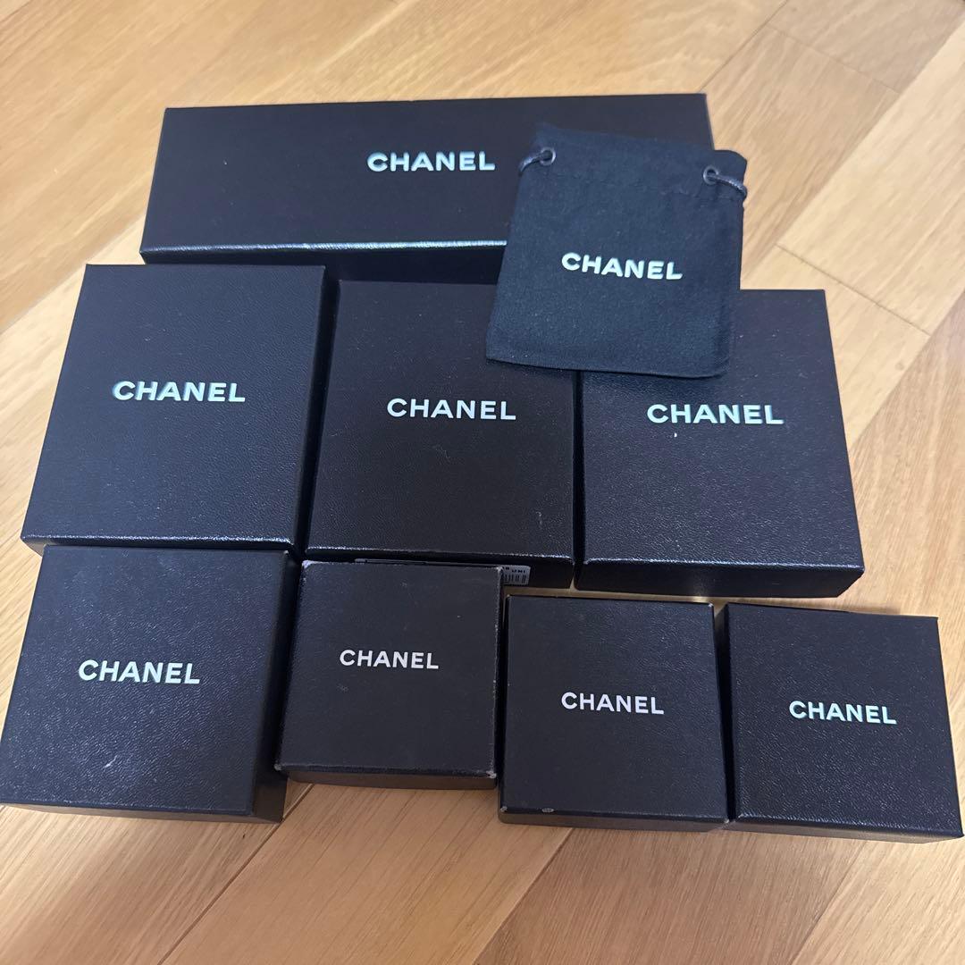 CHANEL 空箱　アクセサリーBOX ギフトボックス 8個セット