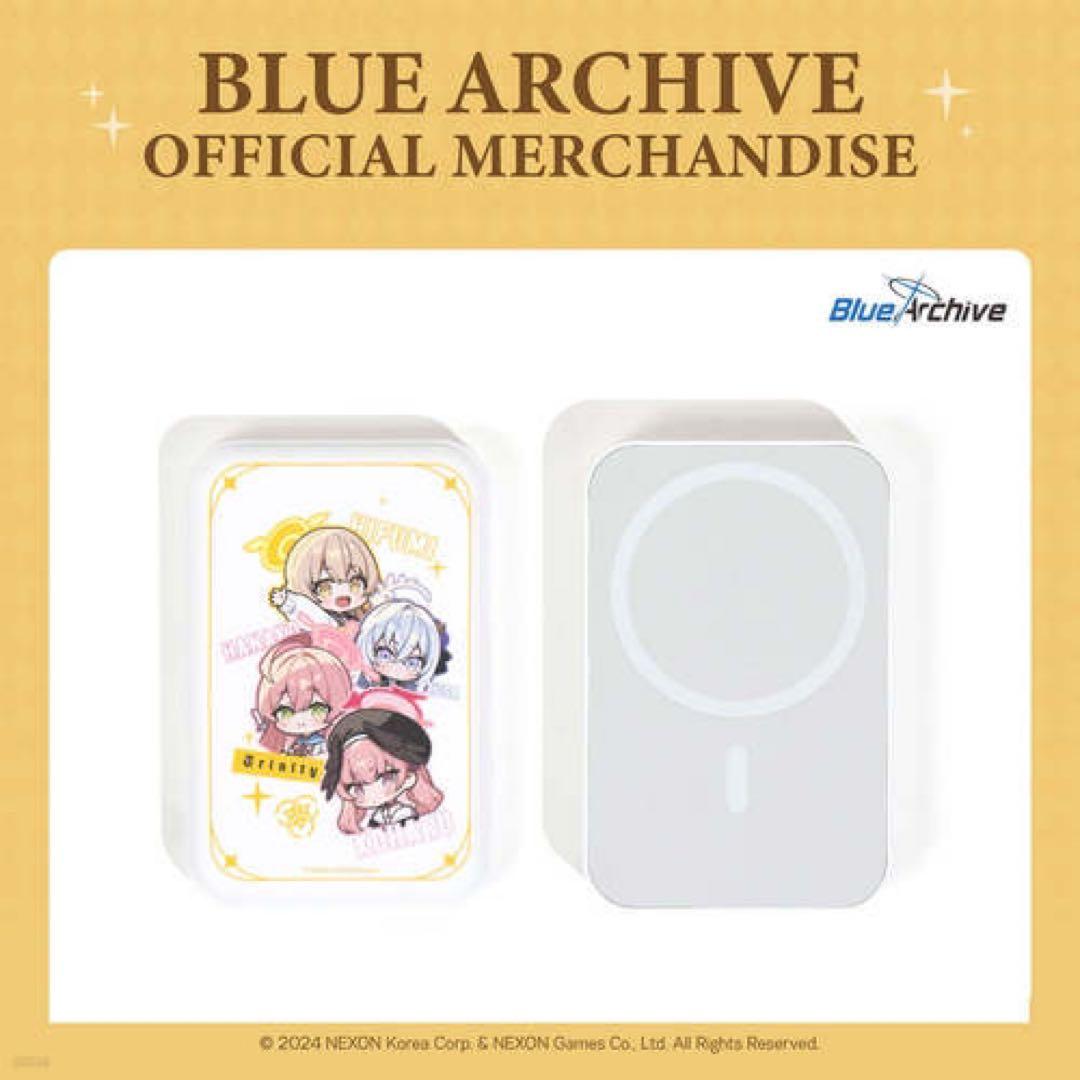 ブルーアーカイブ 韓国 2.5周年記念公式MD 補習授業部 バッテリー