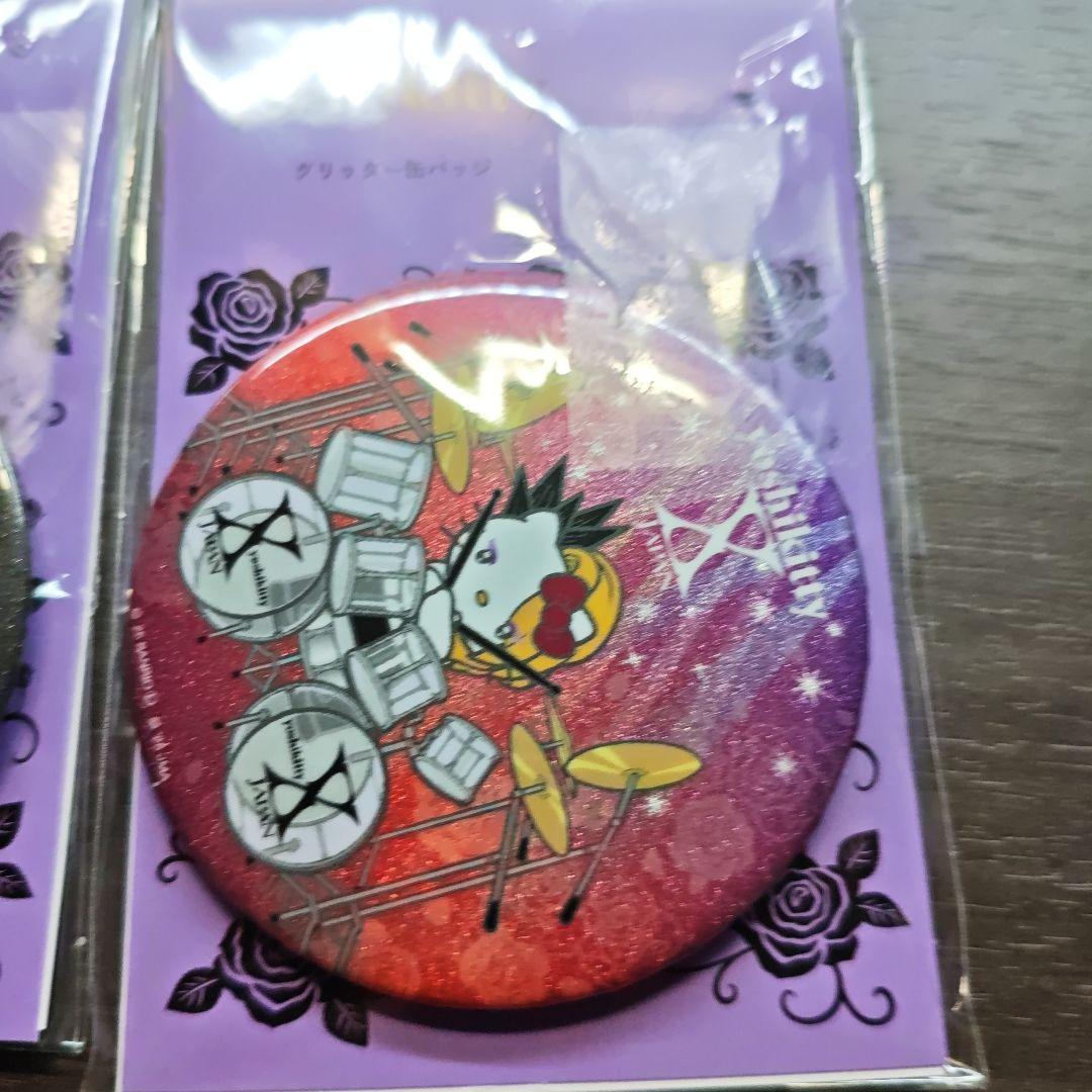 yoshikitty グリッター缶バッジ　まとめ未開封　新品　SANRIO