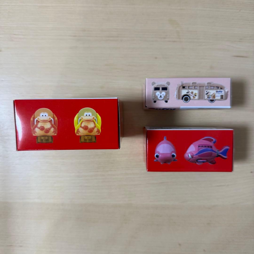 東京ディズニーリゾート トミカ ディズニーシー 3点セット