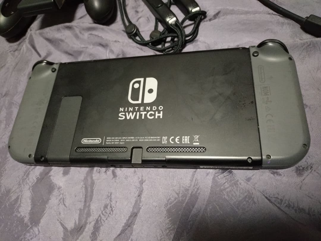 Nintendo Switch グレー 128GBSDカードとおまけ付き 中古