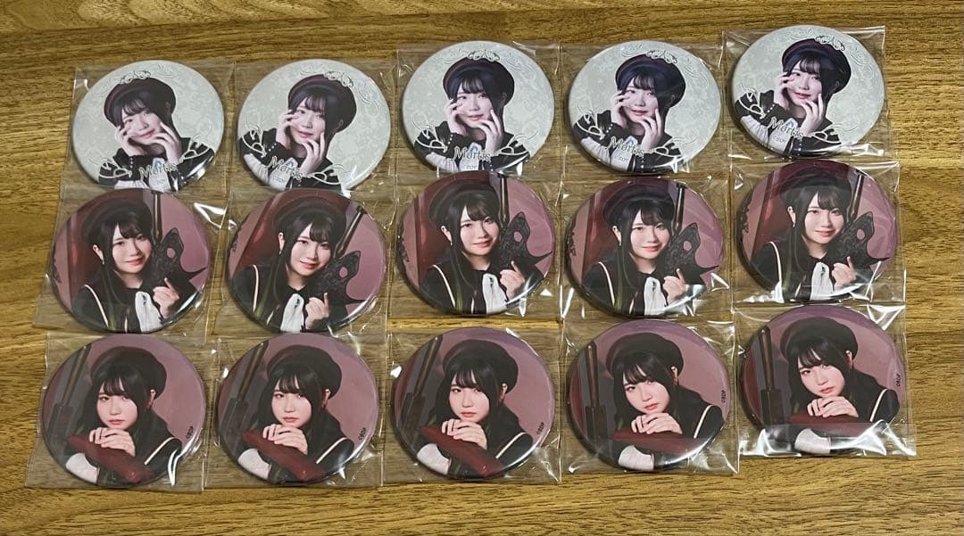 Ave Mujica アーティスト缶バッジ　若葉睦　渡瀬結月　モーティス