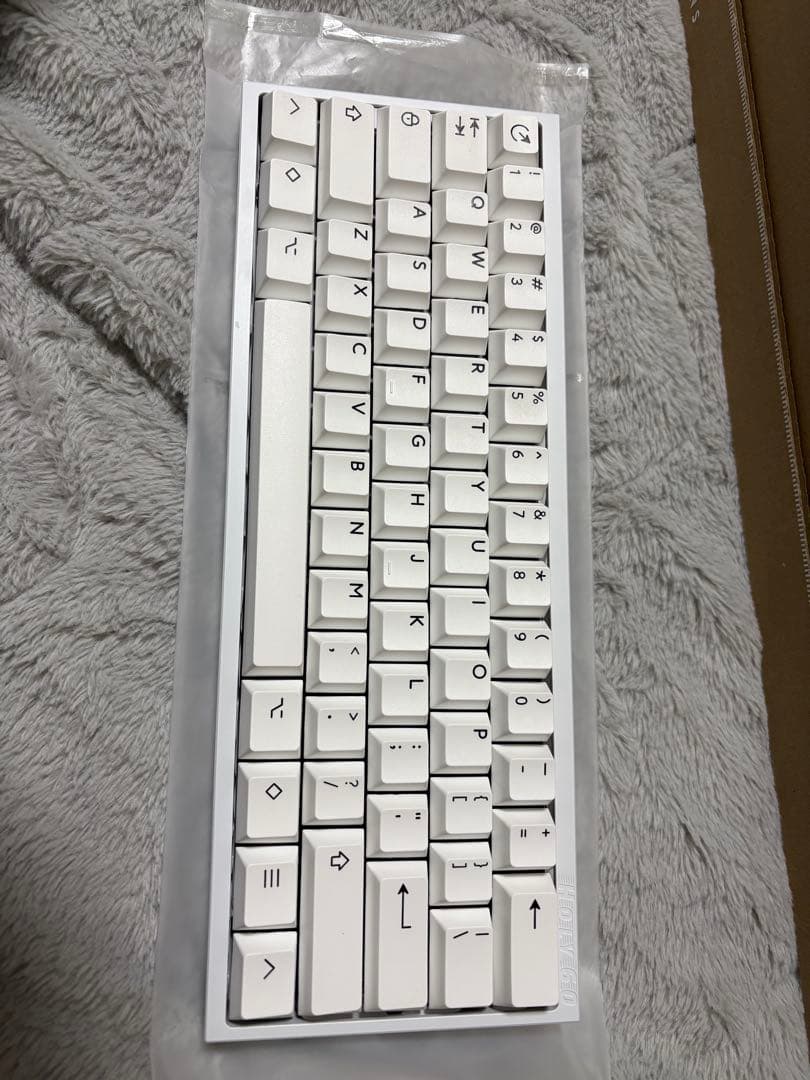 （定価39800）Kbdfans Holy60 HE White