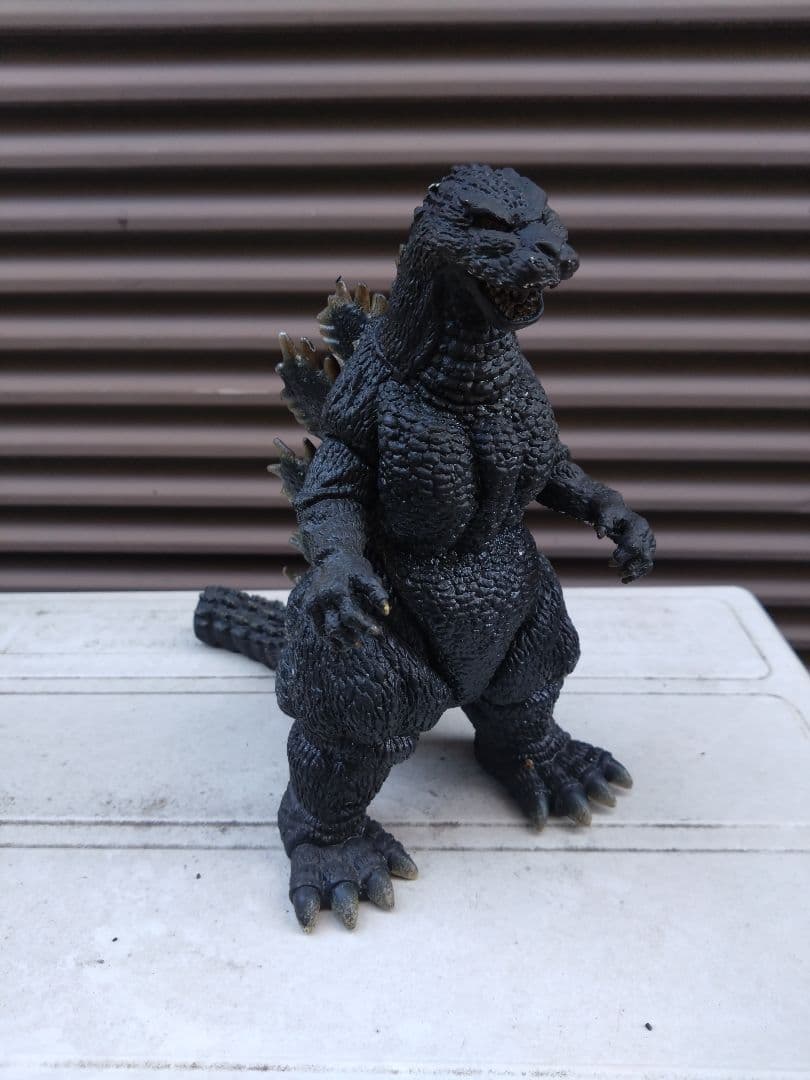 ゴジラ　 フィギュア 　黒 　ビンテージ　レトロ　怪獣