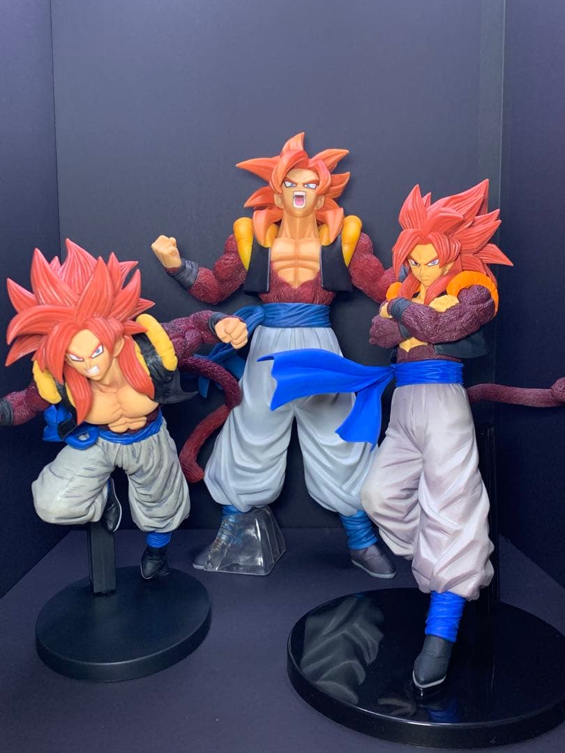 【開封済】ドラゴンボール スーパーサイヤ人4 ゴジータ フィギュア セット