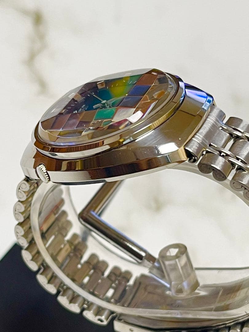 1973年5月製 セイコー5アクタスSS デイデイト 23J 9面カットガラス