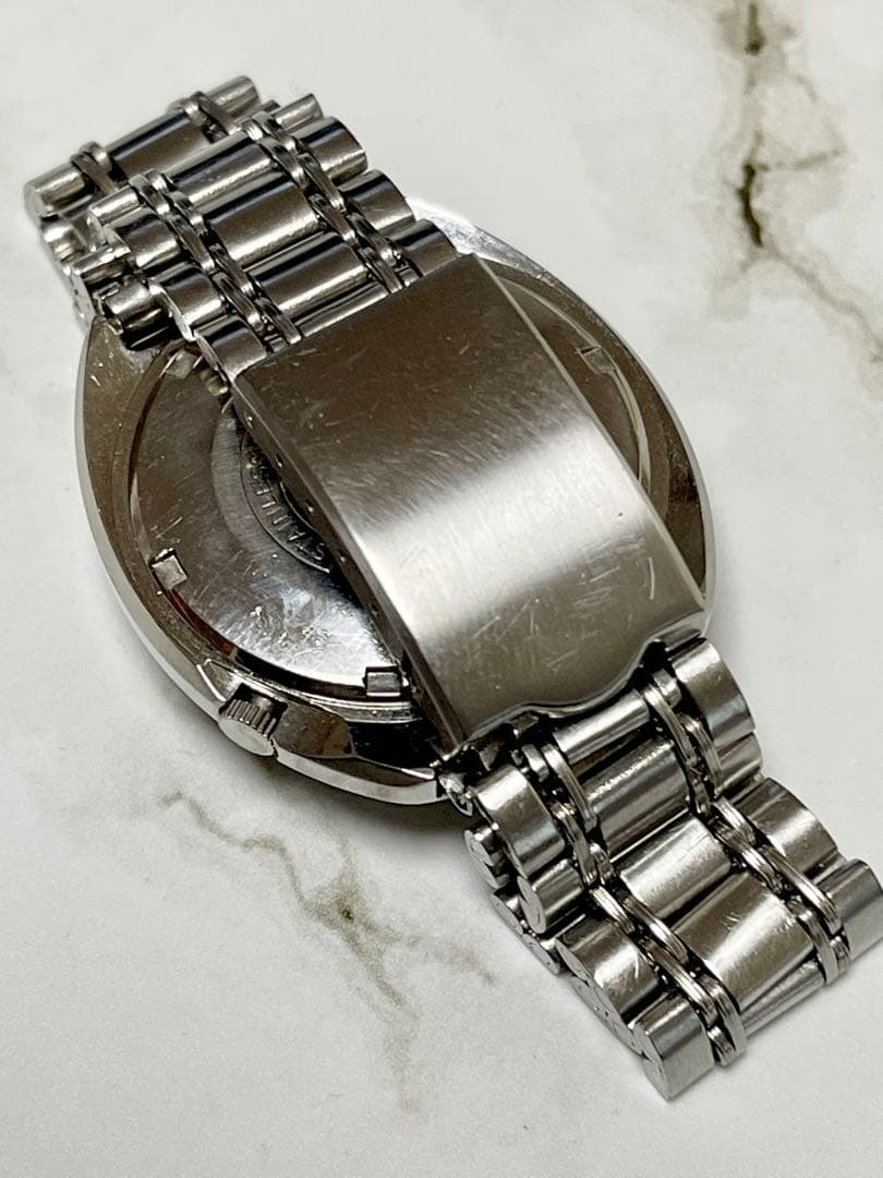 1973年5月製 セイコー5アクタスSS デイデイト 23J 9面カットガラス