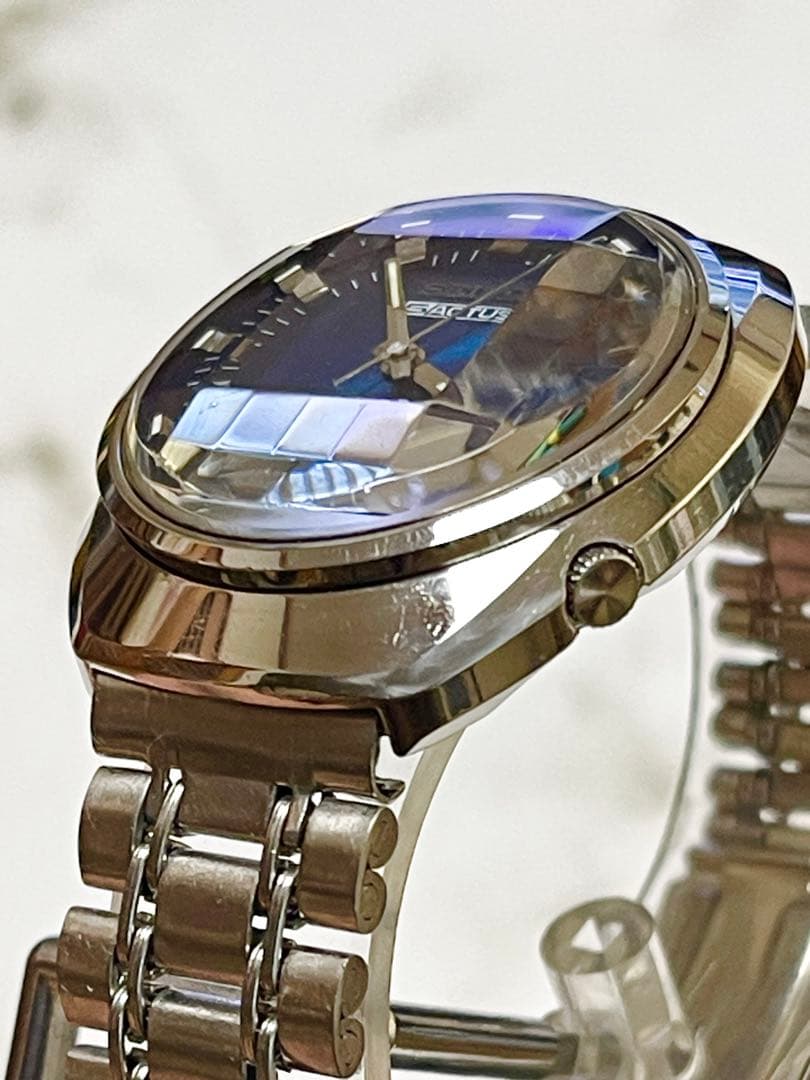 1973年5月製 セイコー5アクタスSS デイデイト 23J 9面カットガラス