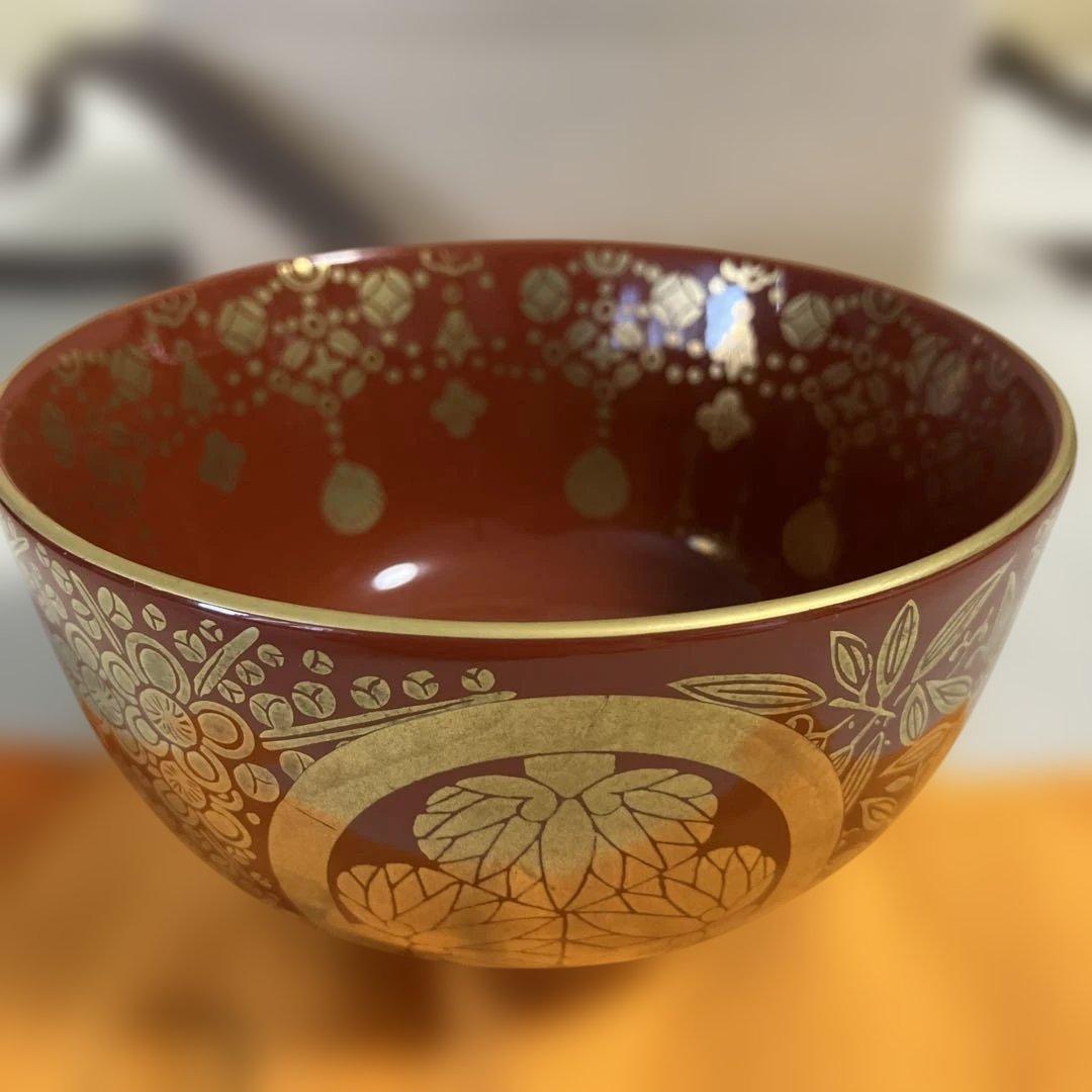 茶道具 金襴手葵龍紋 永泉作 共箱 共布