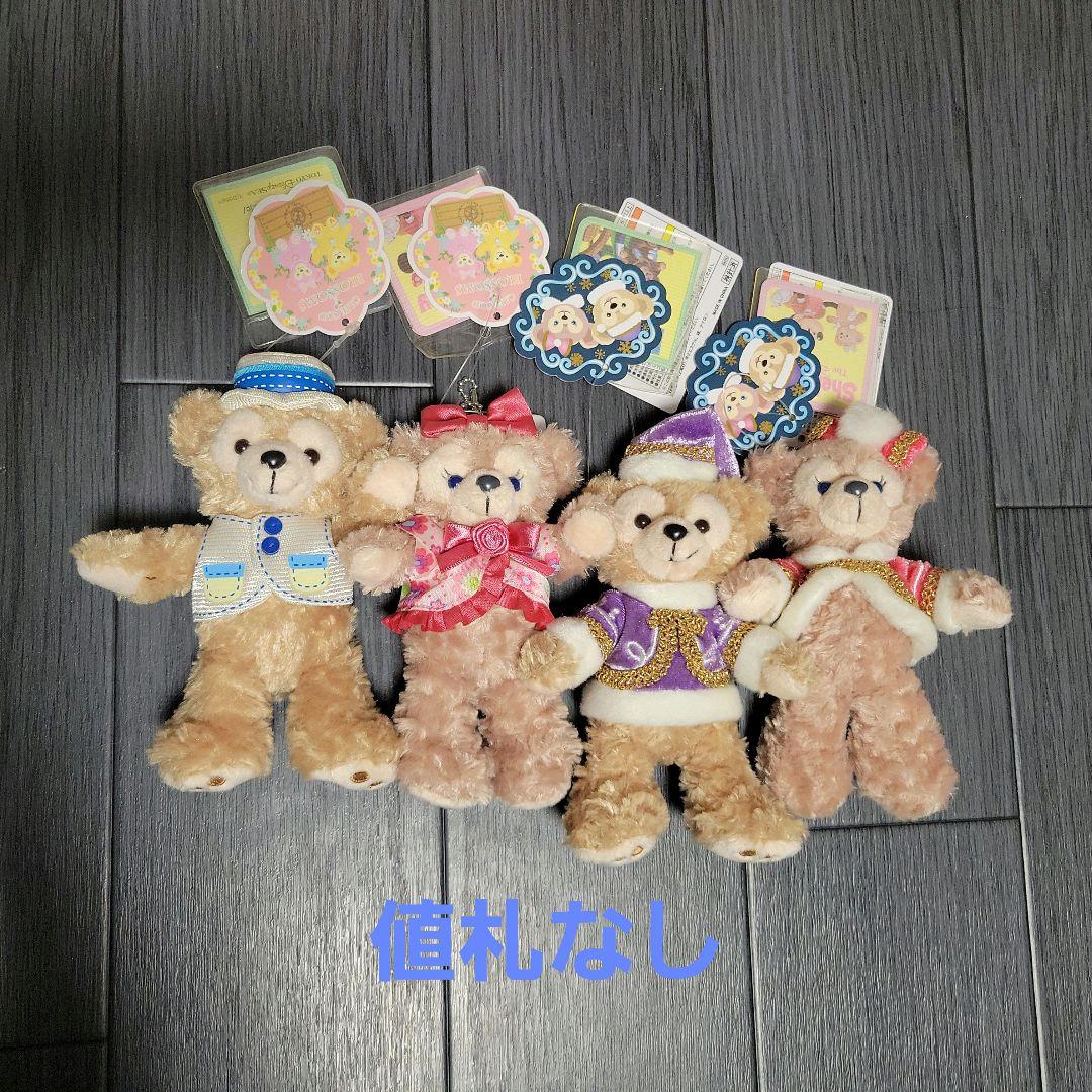 ダッフィー、シェリーメイ、ジェラトーニ　ぬいぐるみバッチ&ストラップ41体セット