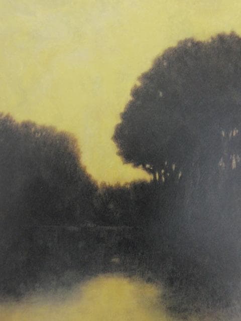 鈴木竹柏、【燦燦】、希少な額装用画集より、新品額装付