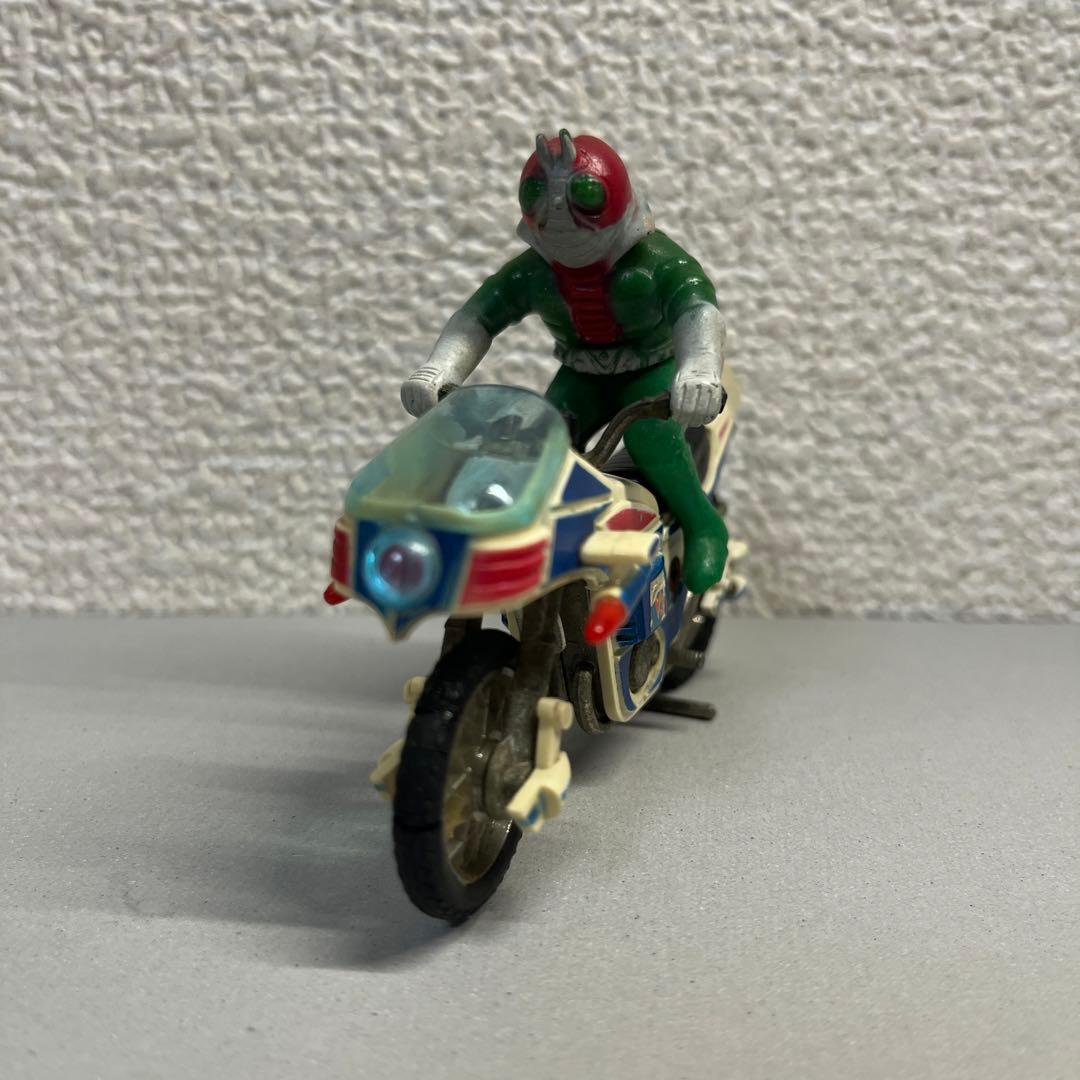 ⚠️レア　2期　仮面ライダーV3 　ハリケーン号　超合金　　当時物　ポピニカ