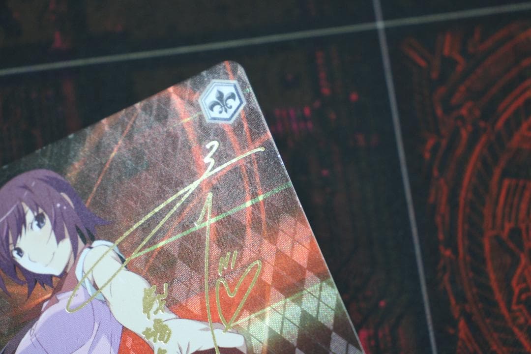 真剣な面持ち 戦場ヶ原ひたぎ SP サイン ヴァイス 44-EY1202-08C