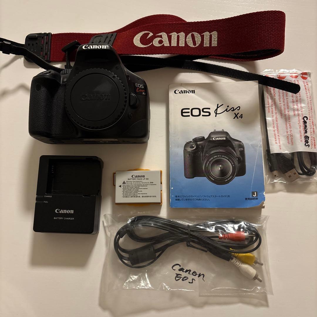 Canon EOS Kiss X4 本体 + 付属品