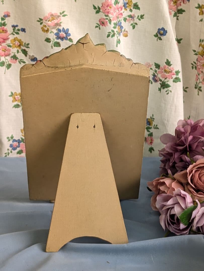 イギリス アンティーク バーボラミラー 卓上ミラー