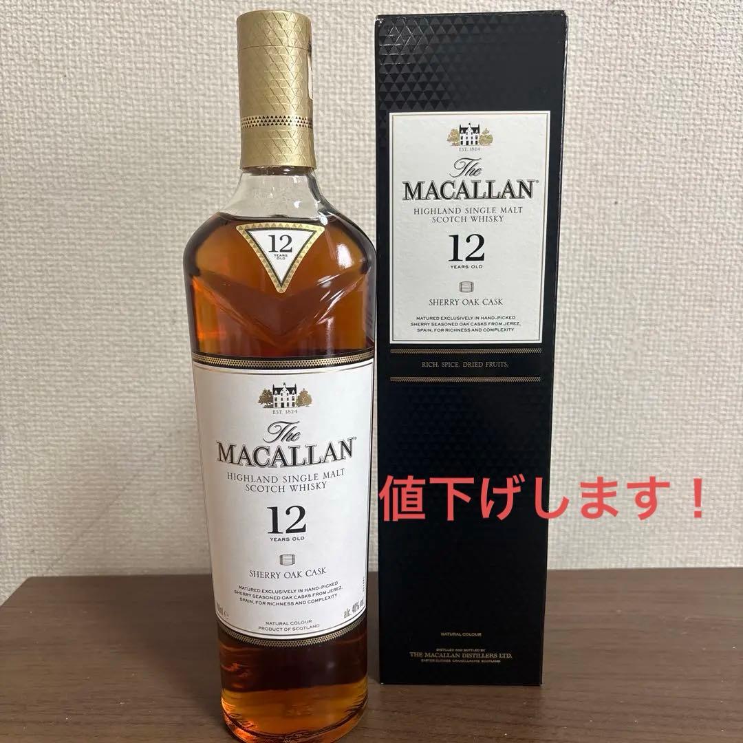 ⭐︎こたこた⭐︎The Macallan 12年 シェリーオークカスク 40%