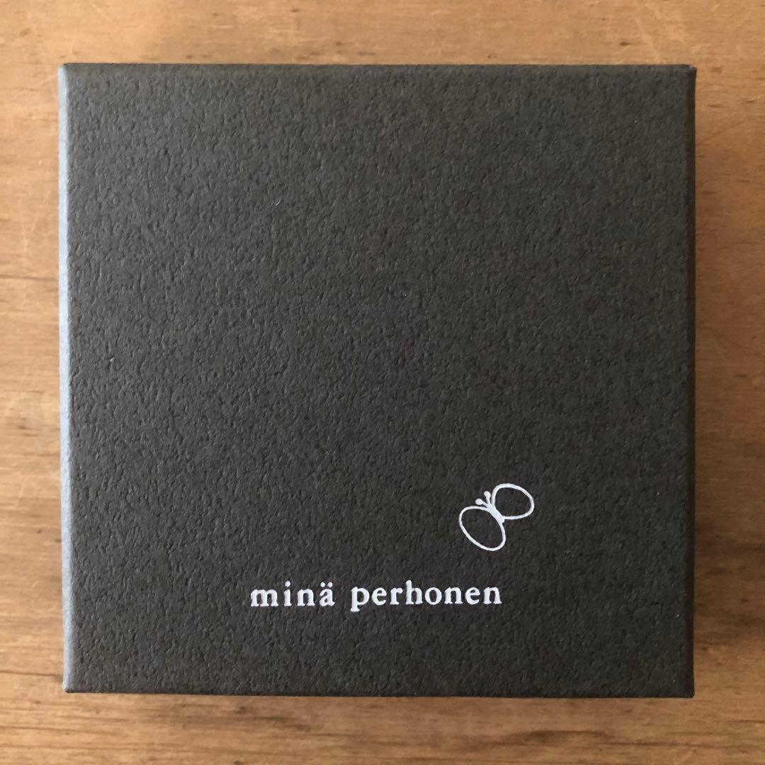 ミナペルホネン タンバリン ブローチ シルバー