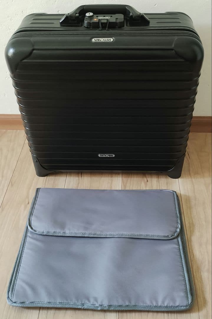 ◎美品★RIMOWAリモワ★サルサビジネストロリー★機内持込み2輪TSAブラック