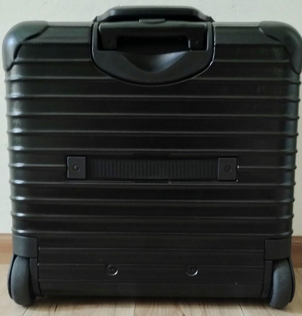 ◎美品★RIMOWAリモワ★サルサビジネストロリー★機内持込み2輪TSAブラック